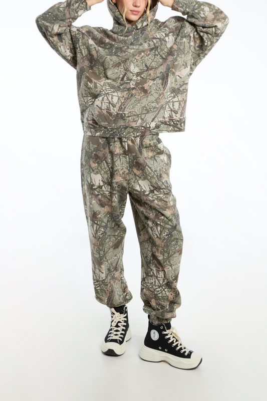 Arden Camo Fleece Hoodie