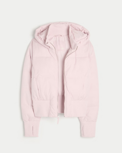 Fur Frontline Puffer Jacket