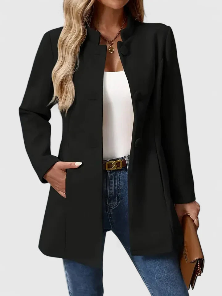 Clarion Structured Long Jacket