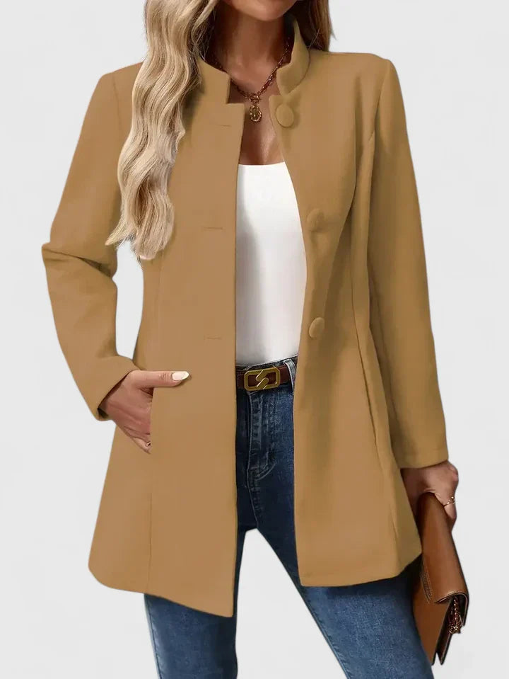 Clarion Structured Long Jacket