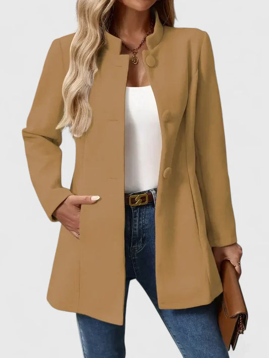 Clarion Structured Long Jacket