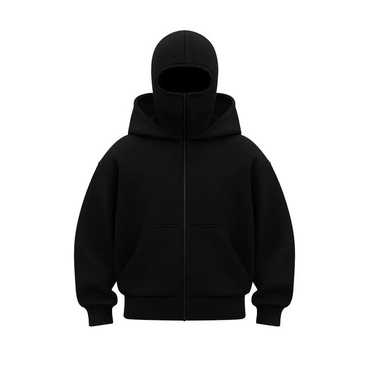Shadow Street Mask Hoodie